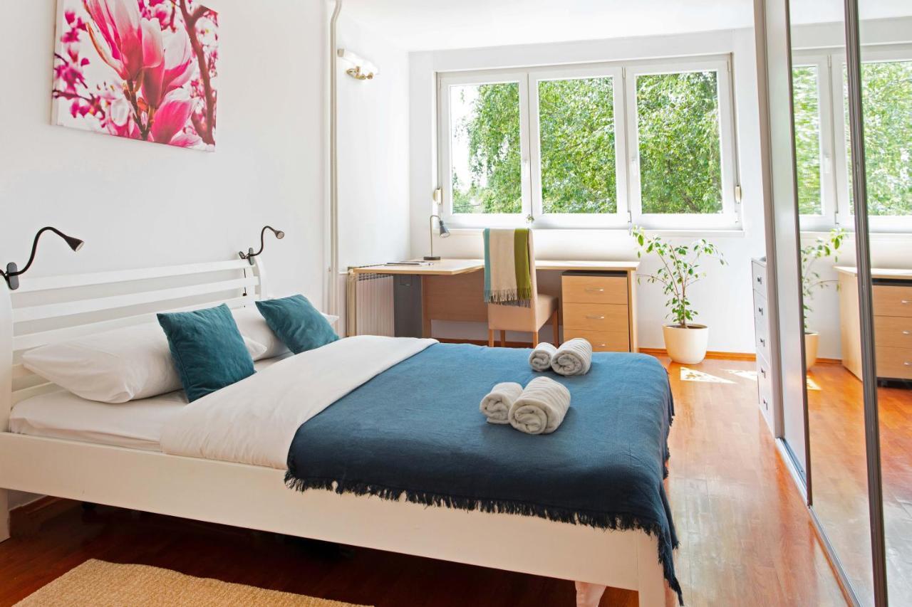 Bright 2Bdr Apartment With A Balcony 자그레브 외부 사진