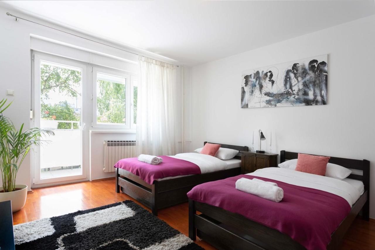 Bright 2Bdr Apartment With A Balcony 자그레브 외부 사진